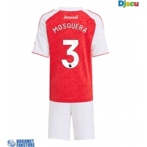 Arsenal Cristhian Mosquera #3 Domaci Dres za djecu 2025-26 Kratak Rukav (+ Kratke hlače)